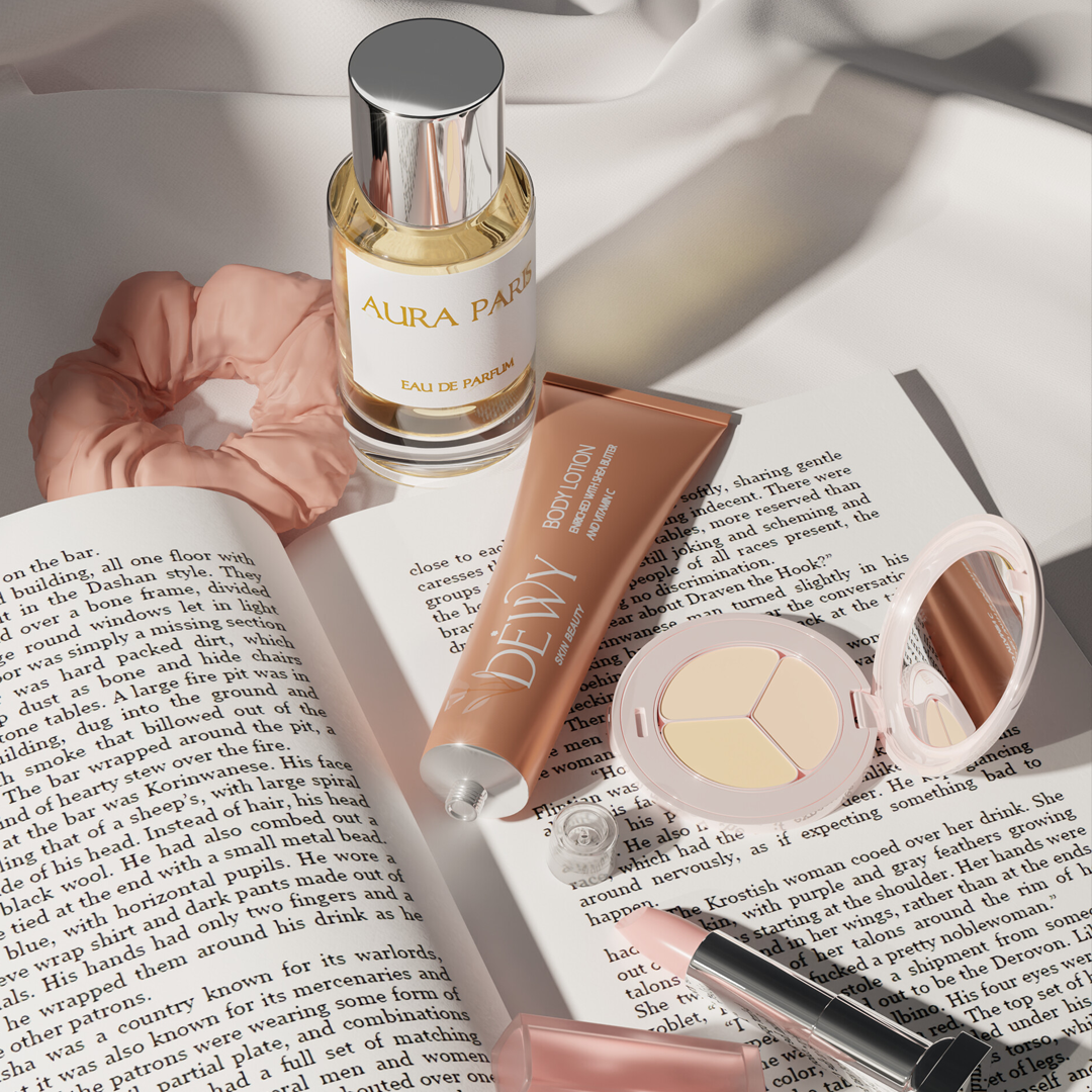 3D Render- Dewy Body Lotion